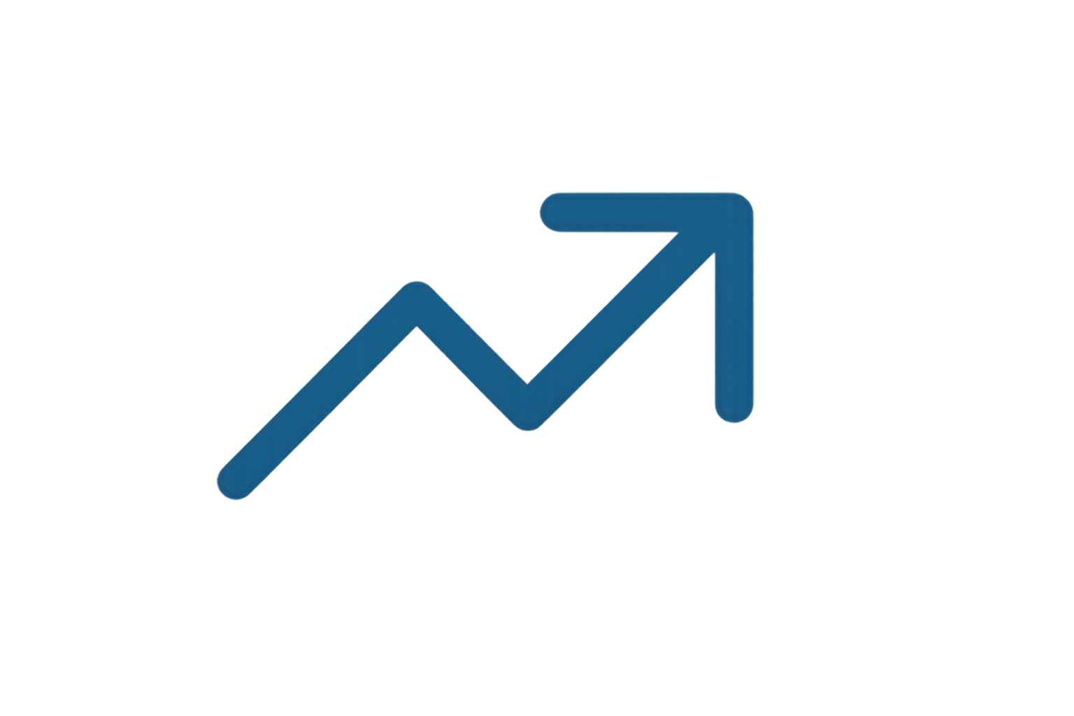 Flecha inclinada con dirección hacia arriba